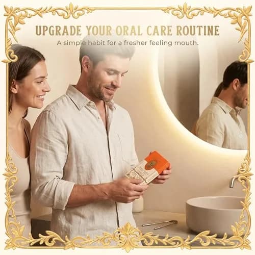 MasterMedi Stainless Steel Tongue Scraper with Case | Removes Tongue Gunk for Fresh Breath thumbnail 8