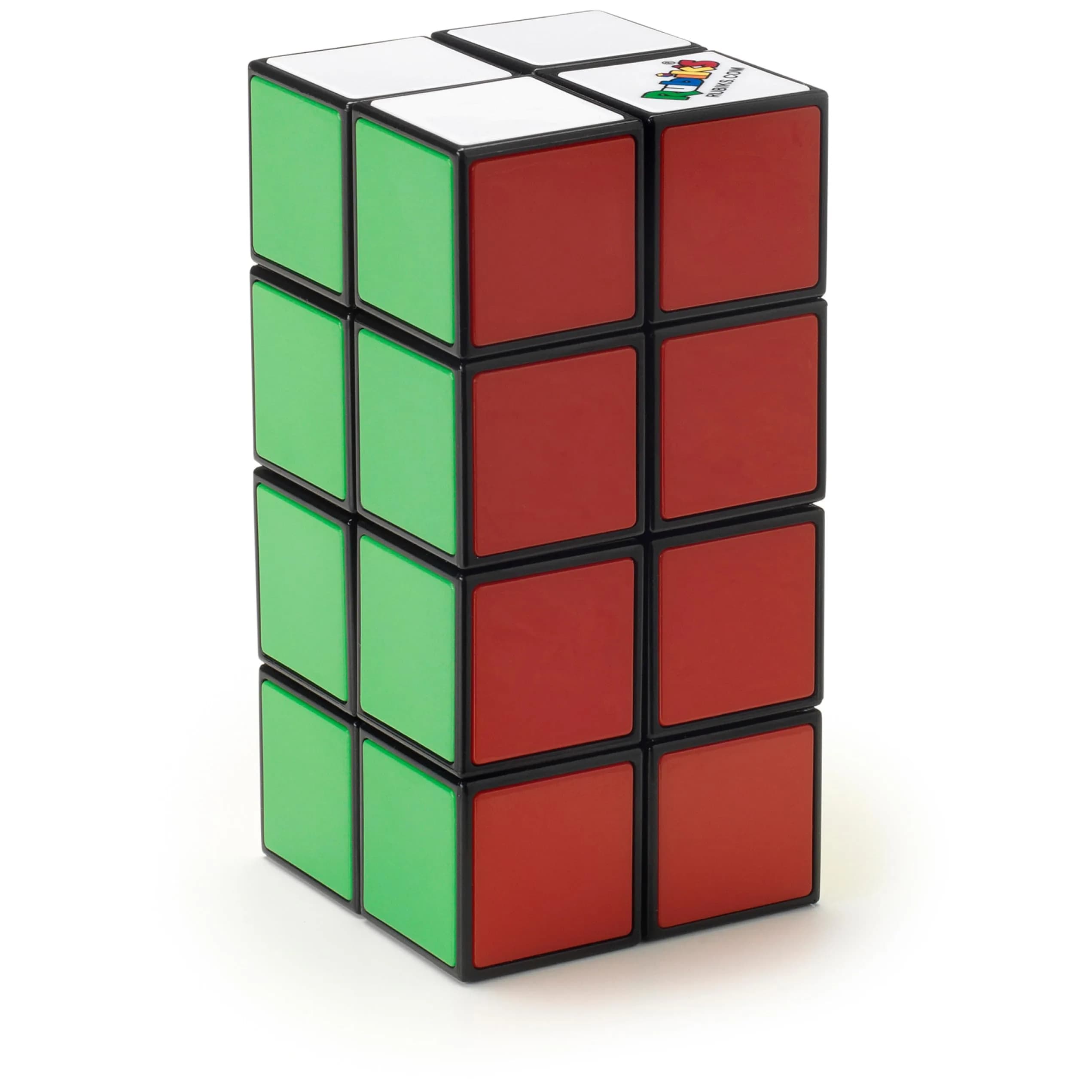 Rubik's Cube, Tower 2x2x4 | Complex Brain Teaser & Fidget Toy for Kids & Adults — Multicolor