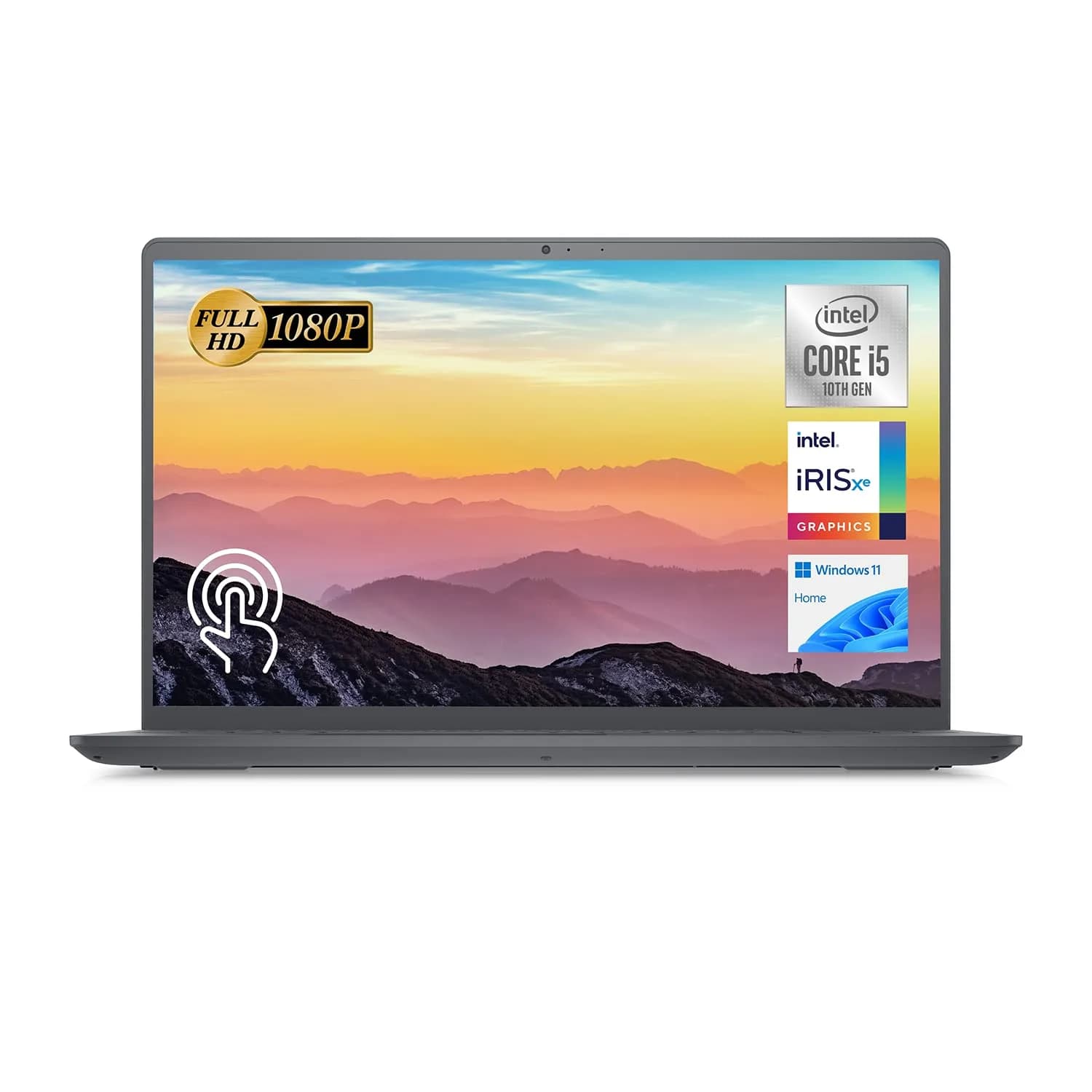 Dell Inspiron 15 3511 Laptop 15.6" FHD Touchscreen Intel Core i5-1035G1 12GB DDR4 512GB SSD Windows 11 Black — Black