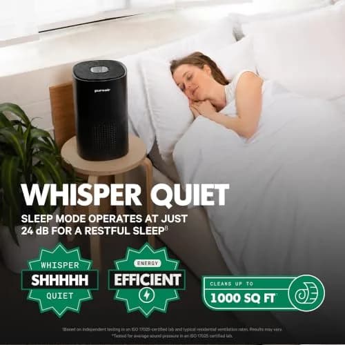 PuroAir 240 HEPA Air Purifiers for Home Pets Bedroom | Large Room 1000 sq ft, 2 Pack, Quiet & Certified thumbnail 6