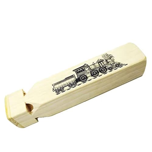 Fartime Solid Wood Train Whistle 4 Tone Musical Toy 19 cm (7.4 inch) | Authentic USA Import thumbnail 1