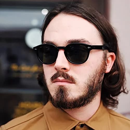 Gtand Unisex Vintage Retro Round Style Tinted Sunglasses 46mm | UV400 Protection & Classic Design thumbnail 4
