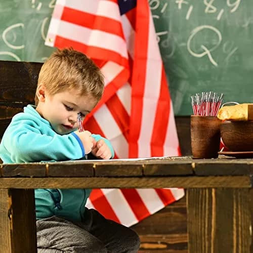 Tenare American Flag Ballpoint Pens - 200 Pcs Bulk Pack | Smooth Writing, Patriotic Theme thumbnail 3