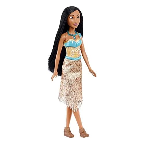 Mattel Disney Princess Pocahontas Fashion Doll in Signature Look | 11-inch, Posable, Signature Outfit thumbnail 4