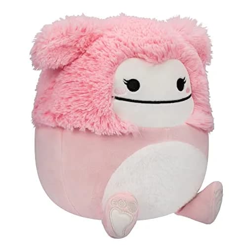 Squishmallows 8-Inch Brina Pink Bigfoot Plush | Ultrasoft Official Kelly Toy thumbnail 2