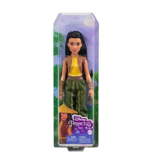 Mattel Disney Princess Raya Fashion Doll in Signature Look | 11 inch, Posable, Signature Outfit, Accessories thumbnail 4