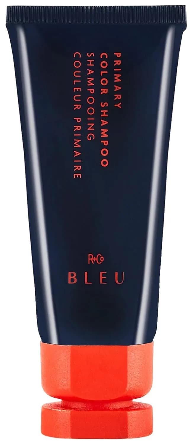R+Co BLEU PRIMARY COLOR Shampoo Mini 1 Oz | Color Treated Hair, Hydrating & Shine — 1.2 Ounce