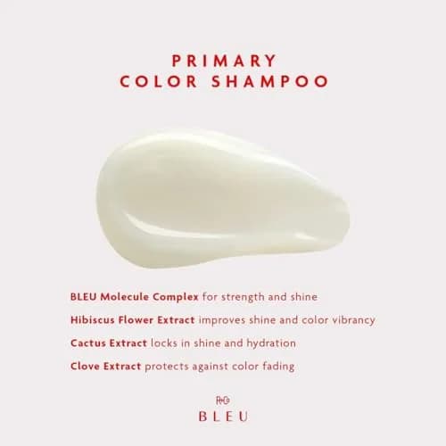 R+Co BLEU PRIMARY COLOR Shampoo Mini 1 Oz | Color Treated Hair, Hydrating & Shine thumbnail 3