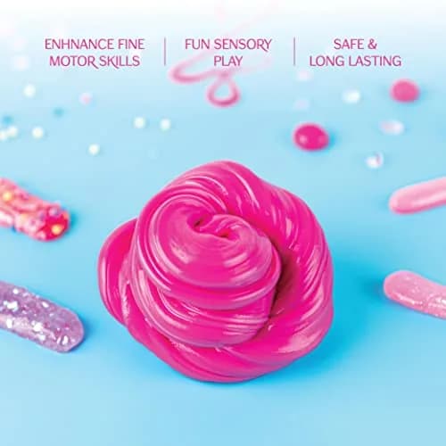 Goody Putty Pink Set of 6 Tins | Color-Changing, Glow & Glitter Sensory Toy for Kids 177ml (6oz) thumbnail 4