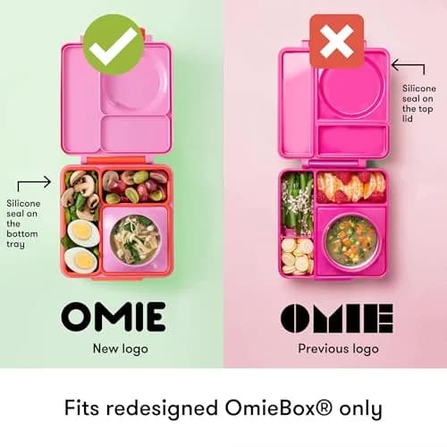 OmieBox Leakproof Dips Containers 118ml (4 fl oz) | Pack of 2 Purple/Orange | Food Safe Silicone thumbnail 5
