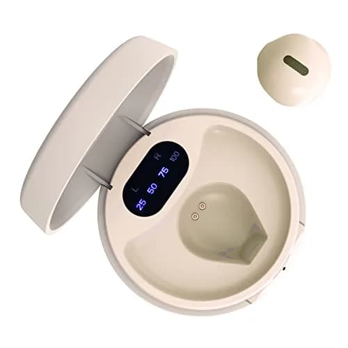eleror Invisible Mini Wireless Bluetooth Earbuds Single Nude | Work & Daily Use thumbnail 1