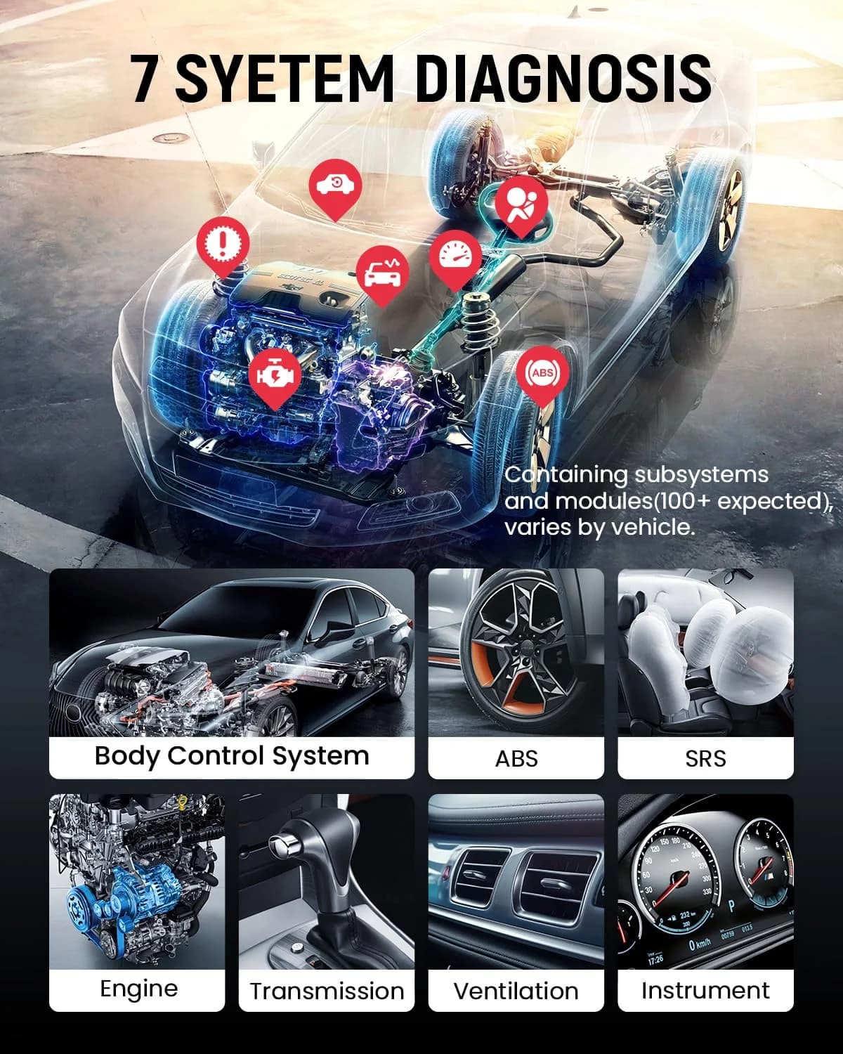 Thinkcar ThinkScan Plus S4 OBD2 Scanner | ABS, SRS, ECM, TCM, BCM, AC, IC System Diagnostic Tool with 3 Special Services - view 2