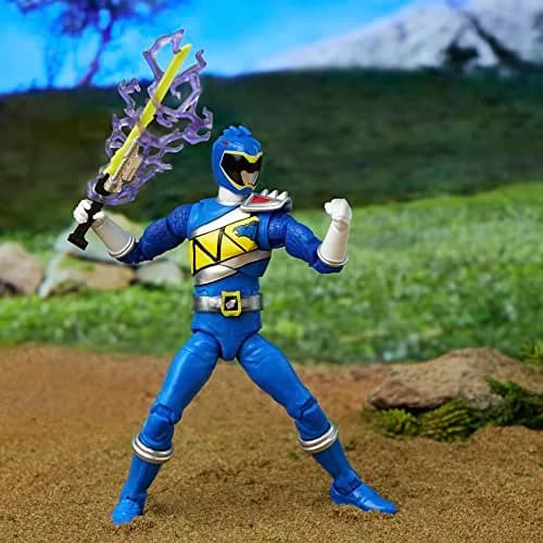 Power Rangers Lightning Collection Dino Charge Blue Ranger 6-inch Action Figure | Premium Poseability for Kids 4+ thumbnail 8