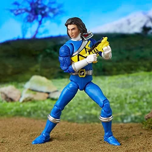 Power Rangers Lightning Collection Dino Charge Blue Ranger 6-inch Action Figure | Premium Poseability for Kids 4+ thumbnail 9