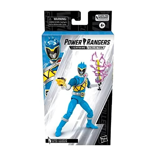 Power Rangers Lightning Collection Dino Charge Blue Ranger 6-inch Action Figure | Premium Poseability for Kids 4+ thumbnail 2