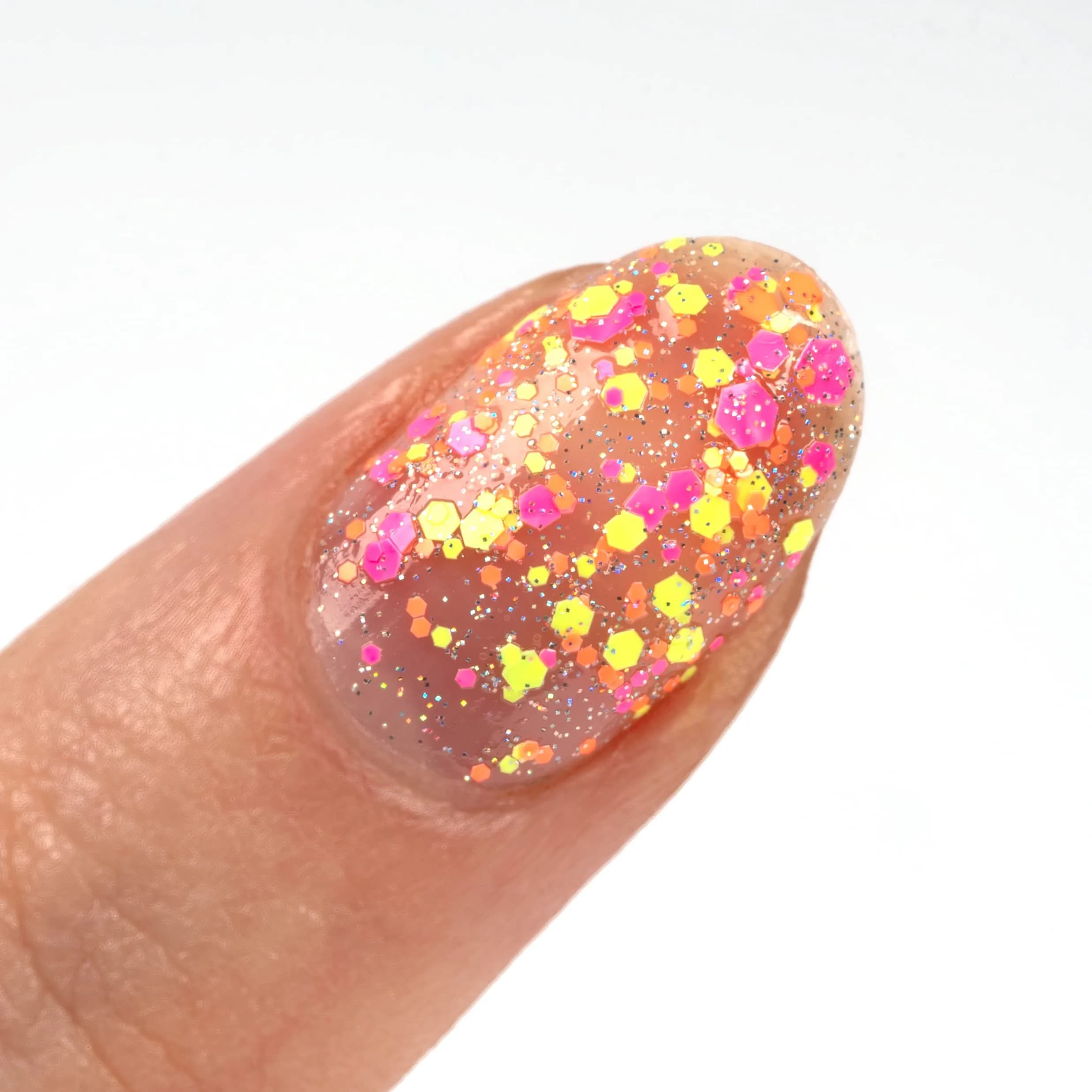 Orly Party Animal Glitter Pop Nail Lacquer 18ml (0.6 Fl Oz) | Holographic Confetti Topper - view 2