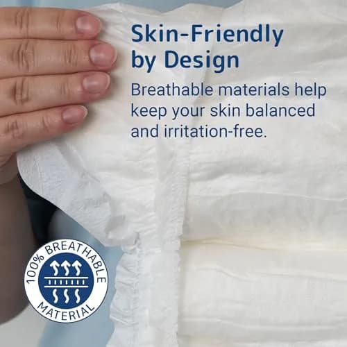 Abena San Premium Incontinence Pads Size 6 | Moderate Absorbency, 34 Count, Breathable & Odor Control thumbnail 5