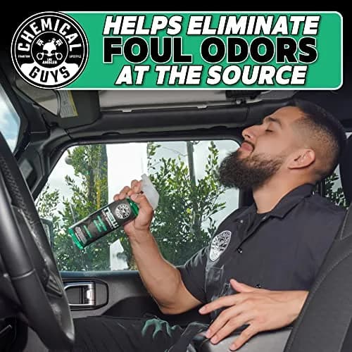 Chemical Guys New Car Smell Air Freshener & Odor Neutralizer Spray 2x16 Fl Oz (32 Fl Oz Total) | Professional Grade Odor Elimination thumbnail 6