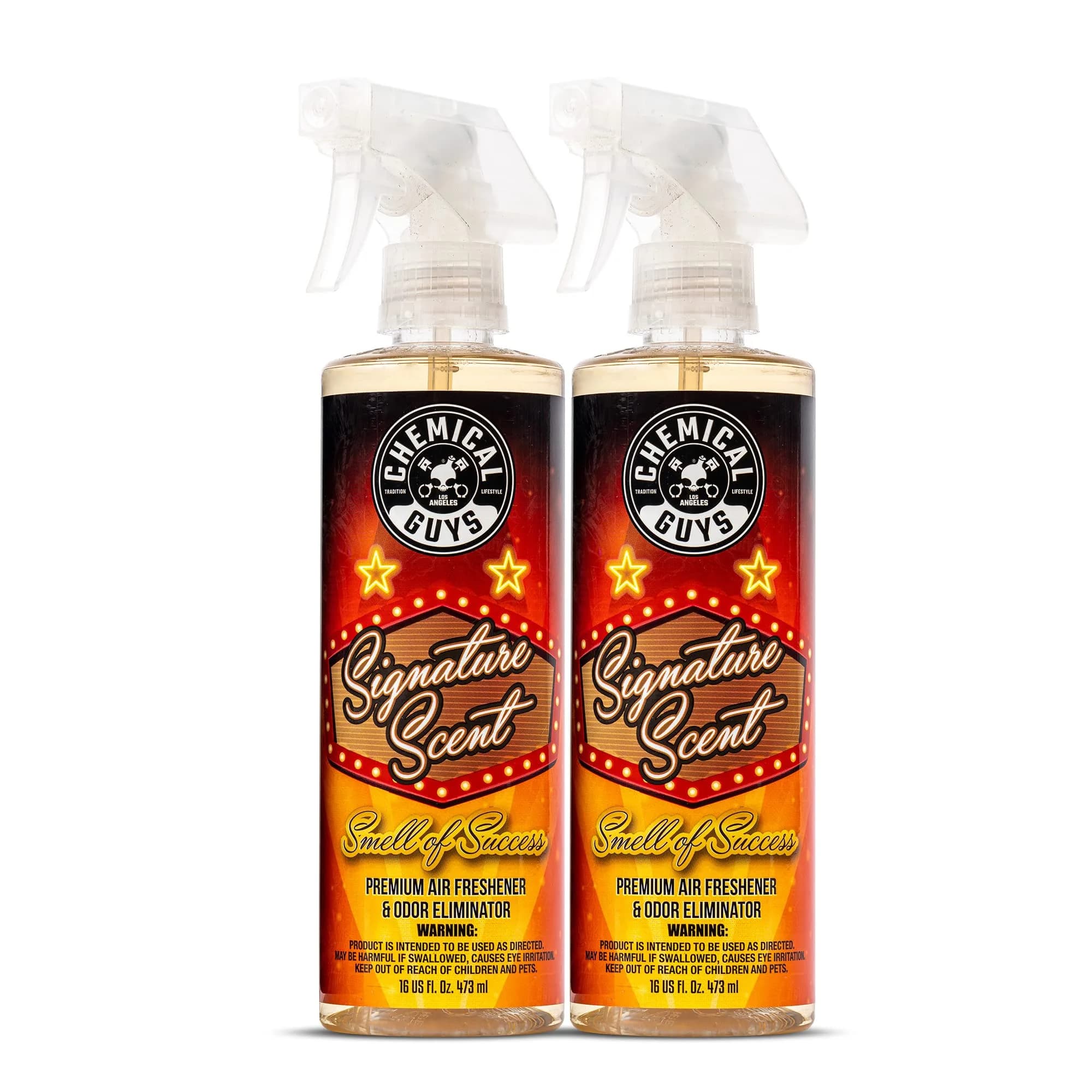 Chemical Guys Black Frost Air Freshener & Odor Neutralizer Spray 473ml (16 fl oz) | Bold Masculine Scent for Cars & Homes — 16 oz