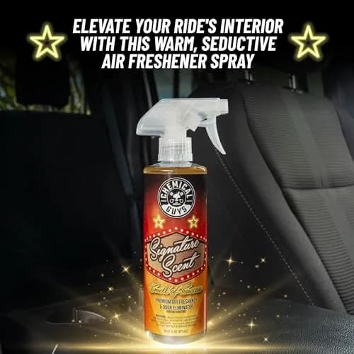 Chemical Guys Signature Scent Premium Air Freshener & Odor Eliminator 16 oz (2 Pack) | Long-Lasting Car Fragrance thumbnail 2