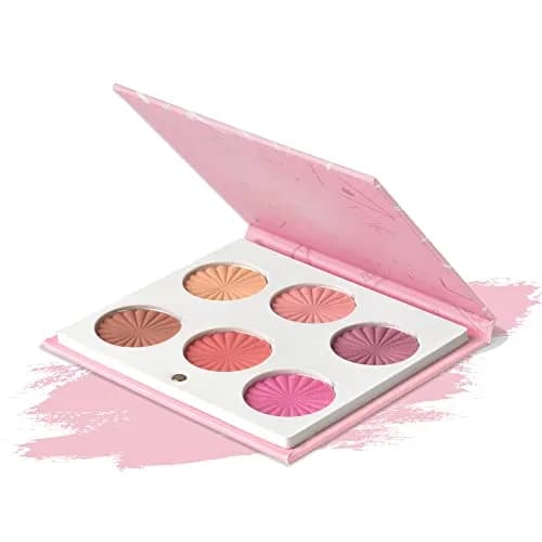 Ofra Mini Mix Face Palette Blushful with Blush & Highlighter | Liquid-to-Baked Shades for All Skin Tones thumbnail 3