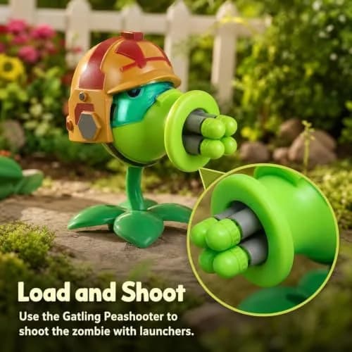 JHESAO Plants and Zombies Action Figures Set 1 2 Series | Great Gift for Kids & Fans thumbnail 4