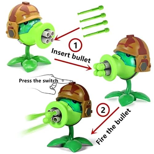 JHESAO Plants and Zombies Action Figures Set 1 2 Series | Great Gift for Kids & Fans thumbnail 3
