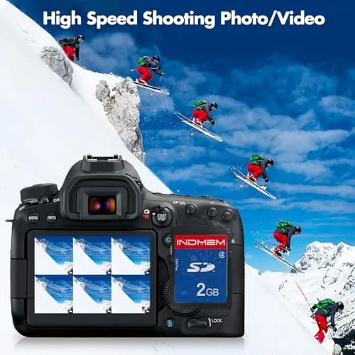 INDMEM 2GB SD Card Class 4 | SLC Speed, Made in Japan thumbnail 4