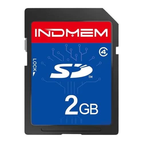 INDMEM 2GB SD Card Class 4 | SLC Speed, Made in Japan thumbnail 1