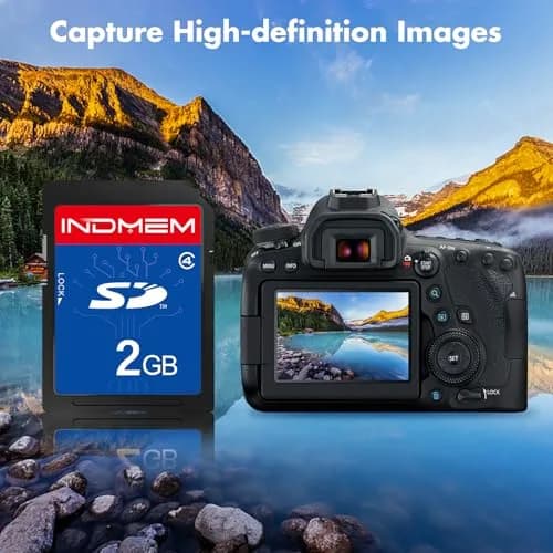 INDMEM 2GB SD Card Class 4 | SLC Speed, Made in Japan thumbnail 7