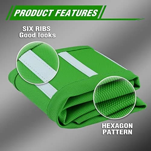 fewfuss Dirt Bike Seat Cover - Green Universal Seat Cover for Motorcycle Enduro | Waterproof & Thick thumbnail 5