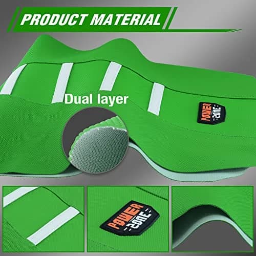 fewfuss Dirt Bike Seat Cover - Green Universal Seat Cover for Motorcycle Enduro | Waterproof & Thick thumbnail 9