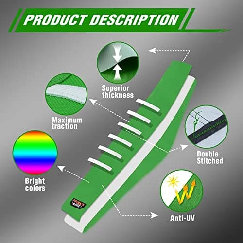 fewfuss Dirt Bike Seat Cover - Green Universal Seat Cover for Motorcycle Enduro | Waterproof & Thick thumbnail 2