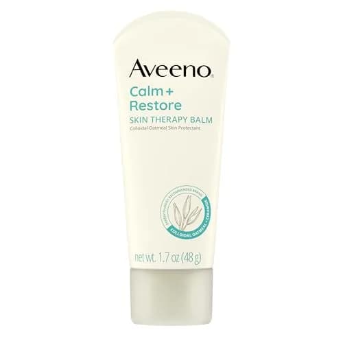 Aveeno Calm + Restore Skin Therapy Balm 50ml (1.7 fl oz) | Soothes Dry, Sensitive Skin with Colloidal Oatmeal & Ceramide thumbnail 1