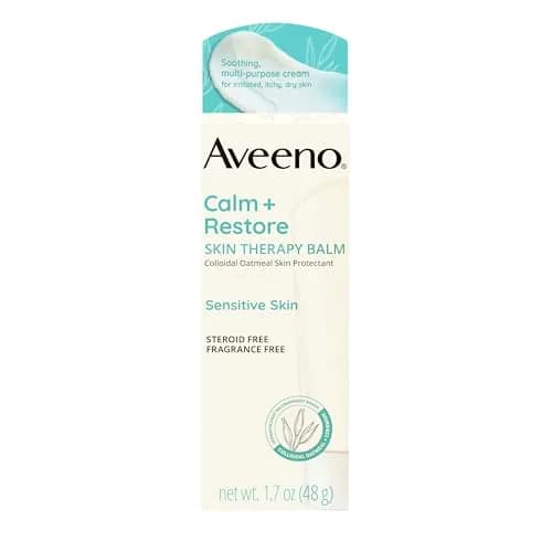 Aveeno Calm + Restore Skin Therapy Balm 50ml (1.7 fl oz) | Soothes Dry, Sensitive Skin with Colloidal Oatmeal & Ceramide thumbnail 8
