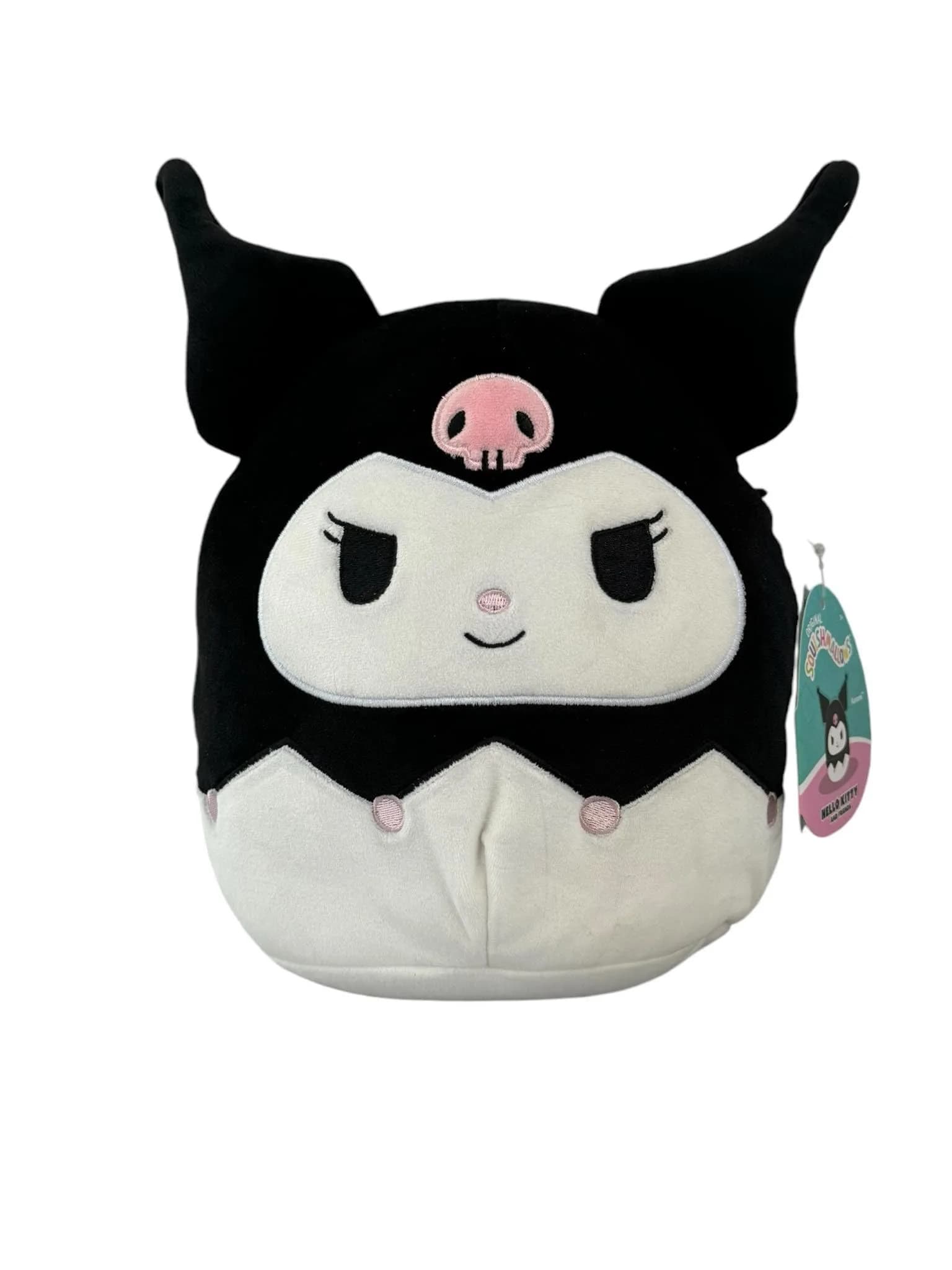 Squishmallows Official Kellytoy Sanrio Squad Plush Toy Kuromi 8 Inch | Super Soft Animal Collectible — Kuromi