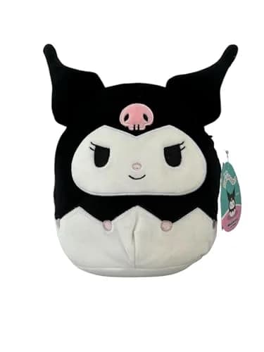 Squishmallows Official Kellytoy Sanrio Squad Plush Toy Kuromi 8 Inch | Super Soft Animal Collectible thumbnail 1