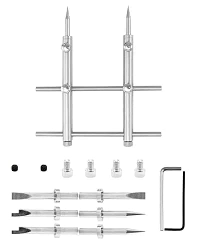 QWORK DSLR Camera Lens Repair Tool Kit 180g (6.35 oz) | Adjustable Jaw Opening 3/8" to 3-15/16" for Canon, Nikon, Sony thumbnail 7