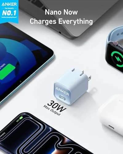 Anker Nano 3 30W GaN USB C Charger | Fast Charging for iPhone, iPad, MacBook Air thumbnail 2