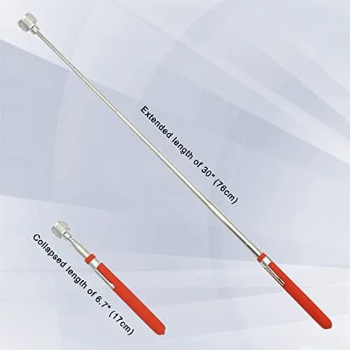 GUTIMORE Magnetic Pickup Tool Pack of 2 | Flexible & Telescoping Magnetic Reach for Car & Home thumbnail 4