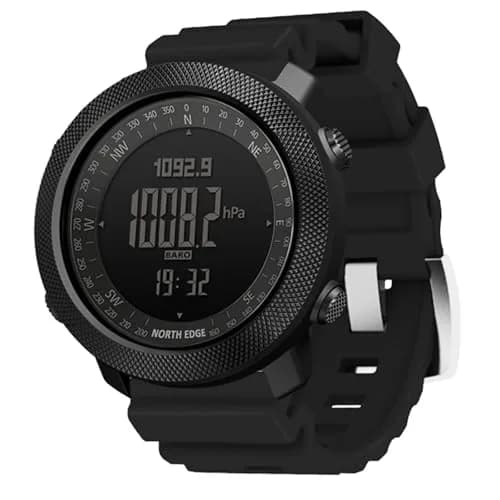 NORTH EDGE Apache Outdoor Digital Watch for Men 50mm (1.97in) | ABC Sensors, Weather Trend, 50M Water Resistance thumbnail 2