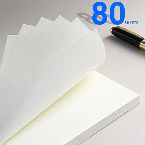Tofun A6 Refillable Blank Paper for 6-Ring Binders 10.5 x 17cm | 80 Sheets, 160 Pages, Heavy 100GSM thumbnail 3