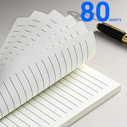 Tofun A6 Refillable Paper for 6-Ring Binders, 10.5 x 17cm | 80 Sheets, 7mm Ruled, Cream thumbnail 3