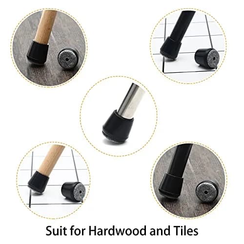 Furnigear Furniture Floor Protector 16 Pack | Felt Chair Leg Caps for Hardwood Floors thumbnail 4