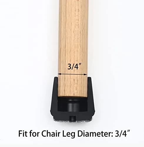 Furnigear Furniture Floor Protector 16 Pack | Felt Chair Leg Caps for Hardwood Floors thumbnail 2