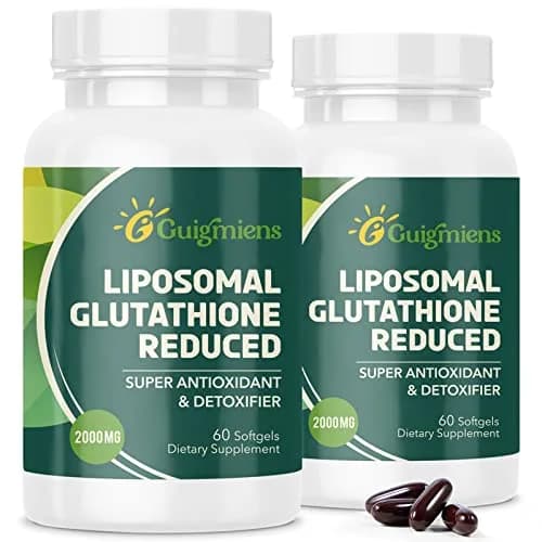 Guigmiens Liposomal Glutathione 2000 MG | Antioxidant Supplement for Skin & Immunity (120 Count) thumbnail 1