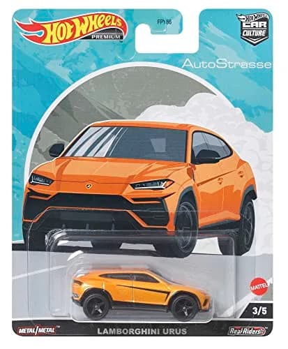 Hot Wheels Lamborghini Urus - Auto Strasse 1/64 | Premium Realistic Toy Vehicle thumbnail 5