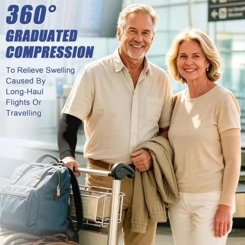beister Compression Arm Sleeve 20-30 mmHg | Graduated Support for Women & Men thumbnail 7