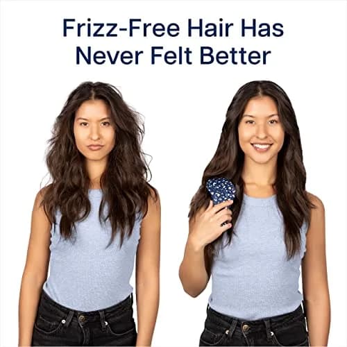 Crave Naturals Detangling Hair Brush 7.5x3-Inch | Gentle on Tangles for Women, Curly & Straight, Wet or Dry Hair thumbnail 7