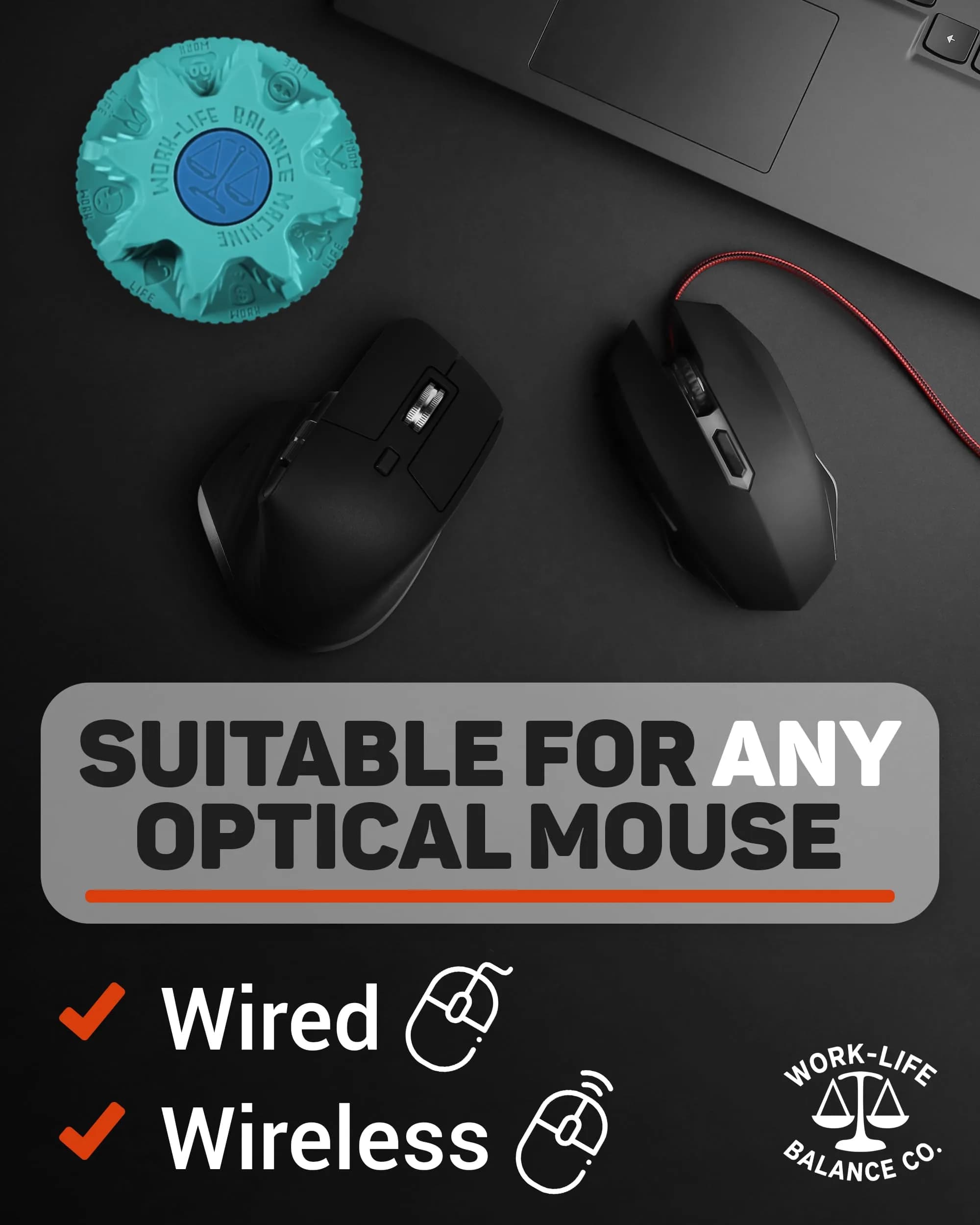 Work-Life Balance Corporation Mechanical Mouse Jiggler | Keeps PC Awake - view 5